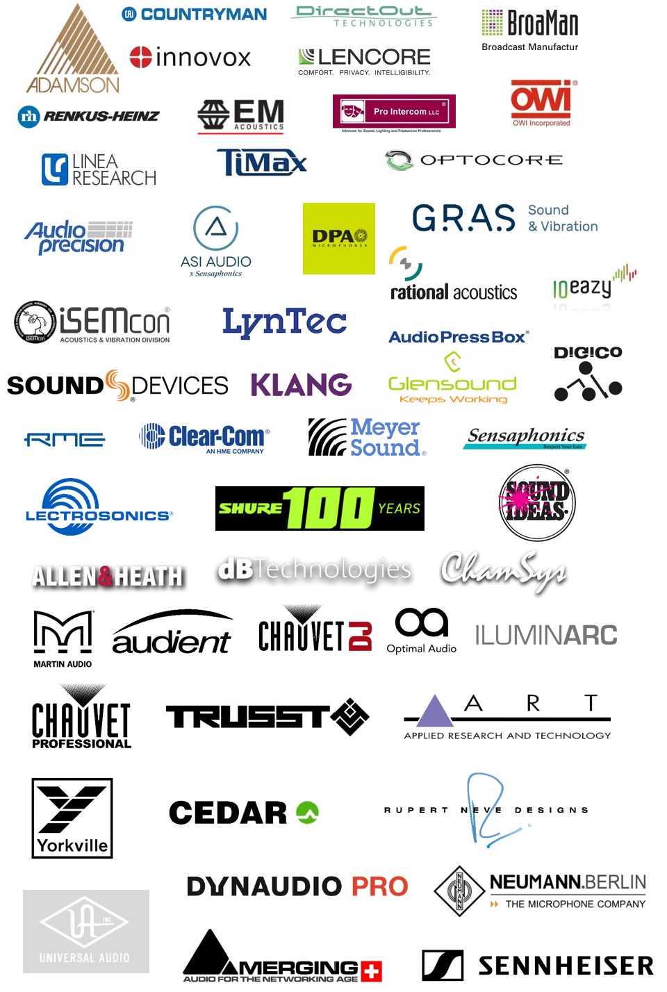 ALL Confirmed EXHIBITORS logos 3c