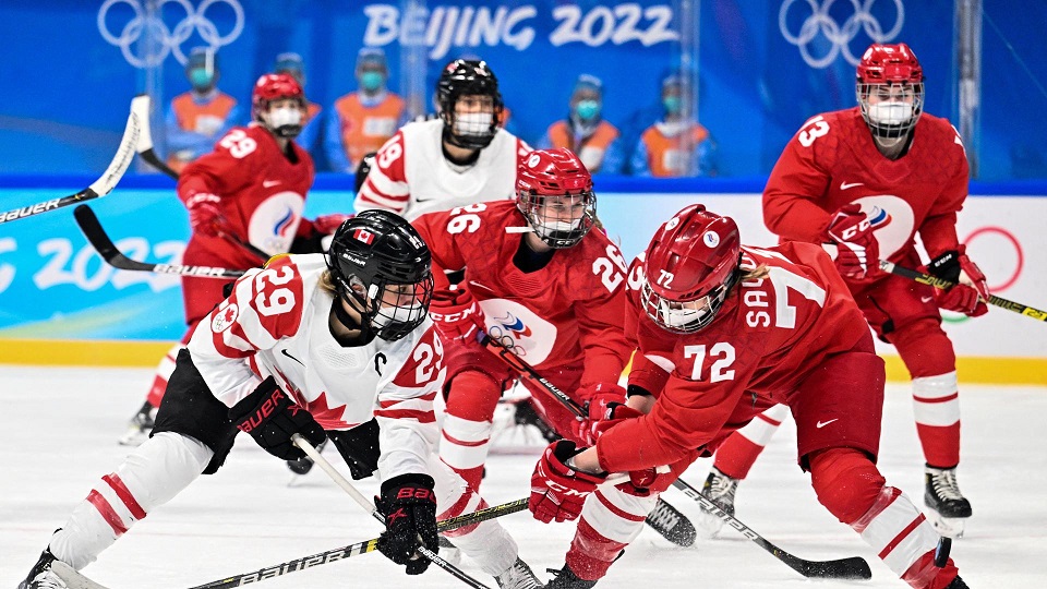 Canada-ROC women's hockey