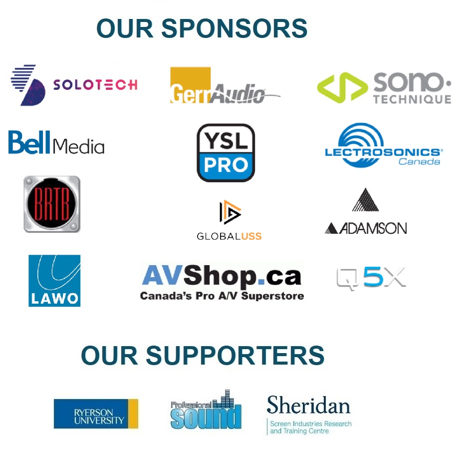Toronto AES 2020 Sponsors 6